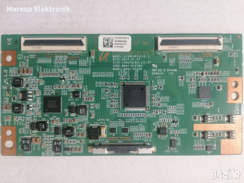 T.Con: S100FAPC2LV0.3/ BN41-01678A за дисплей: LTJ400HM05-J, снимка 1