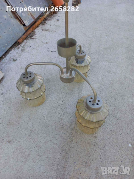 Ретро, СОЦ, - Лампа, Полилей, снимка 1