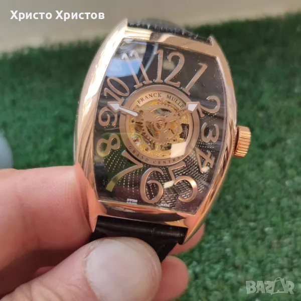 Мъжки луксозен часовник FRANCK MULLER GRAND CENTRAL , снимка 1