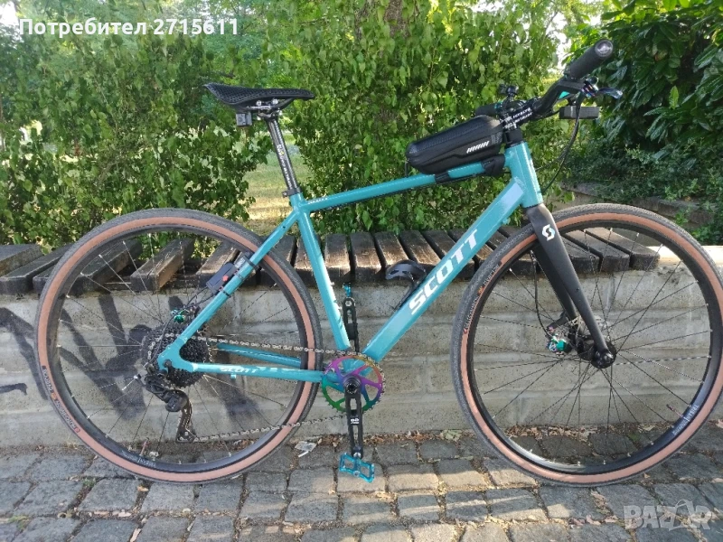 Гравел велосипед с много ъпгрейди, снимка 1