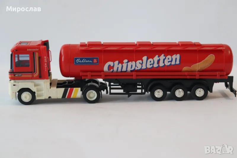 AMW 1:87 H0 RENAULT MAGNUM ЦИСТЕРНА КАМИОН TIR МОДЕЛ ВЛЕКАЧ, снимка 1