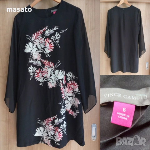 рокли с дълъг ръкав - М размер, снимка 3 - Рокли - 53216112