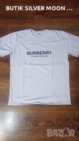 Мъжки Памучни Тениски ✨ BURBERRY ✨ ARMANI ✨, снимка 2 - Тениски - 46275409