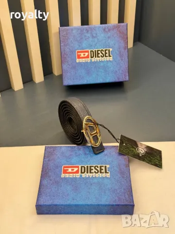 Колани Diesel - Естествена Кожа, снимка 3 - Колани - 49317011