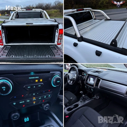 Ford Ranger * 170HP* 4X4* XLT* DOUBLE* 2020г* ПРОБЛЕМ*, снимка 14 - Автомобили и джипове - 53845346