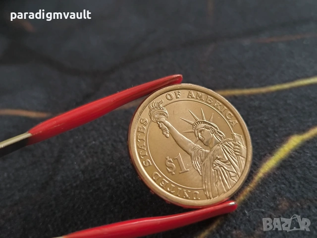 Монета - САЩ - 1 долар (Джералд Форд) UNC | 2016г., снимка 2 - Нумизматика и бонистика - 54008957