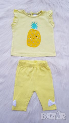 Бебешки клин и тениска за момиче 6-9 месеца, снимка 7 - Комплекти за бебе - 45854184