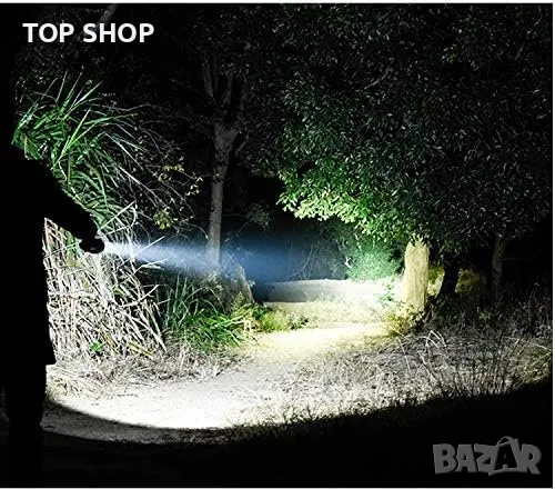 APOAPP Фенерче от алуминиева сплав с телескопична крушка P50, снимка 3 - Други стоки за дома - 49636694