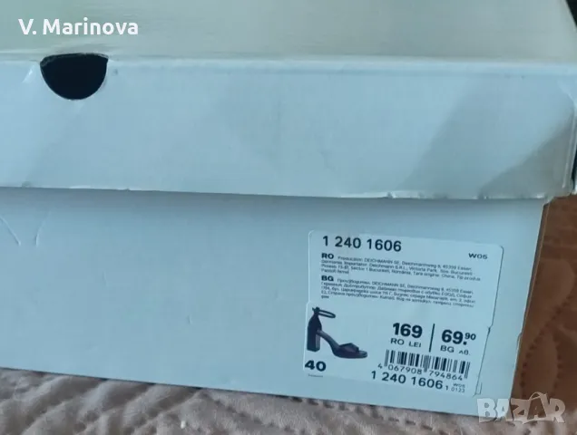 Дамски обувки сандали 40н, снимка 4 - Сандали - 50340768