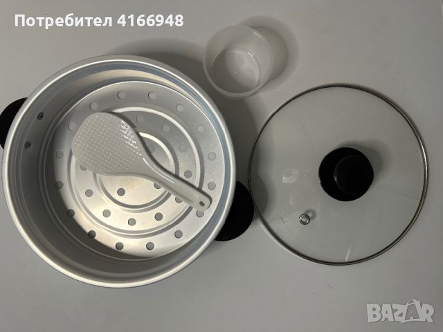 Уред за готвене на ориз СЕСОТЕС RiceFusion 7000, Inox, снимка 3 - Други - 46639765