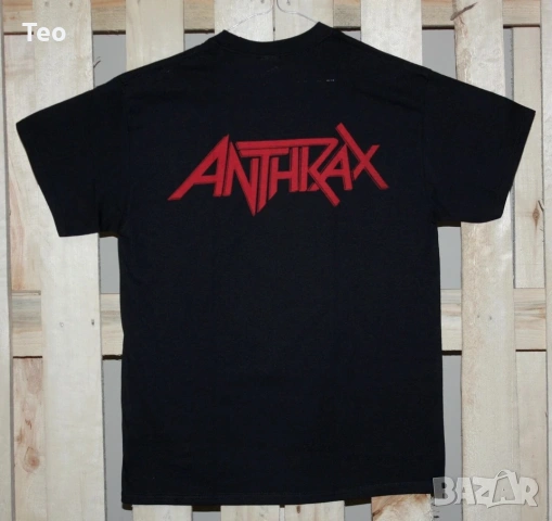 Тениска на Anthrax от албумът Fistful of Metal, снимка 2 - Тениски - 53494073