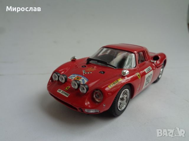 1:43 Best Model FERRARI 250 LM ИГРАЧКА КОЛИЧКА МОДЕЛ, снимка 6 - Колекции - 45415341