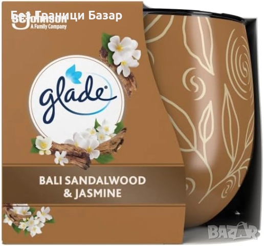 Нови Glade Дълготрайни ароматни свещи с етерични масла 6 броя комплект, снимка 2 - Други стоки за дома - 51759521