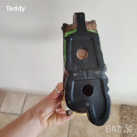 Винтидж керамична фигурка, градинска фигурка статуетка, снимка 9 - Статуетки - 52490898