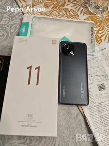 Xiaomi Mi 11 Midnight Gray 256Gb, снимка 2 - Xiaomi - 48978032