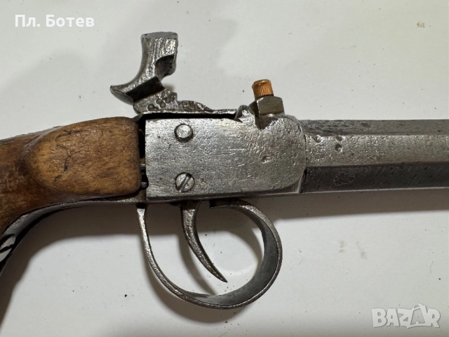 Стар капсулен пистолет, револвер, снимка 2 - Антикварни и старинни предмети - 52816666