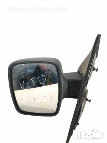 Огледало за врата ляво черно за Mercedes W638 Vito (1999) 202241