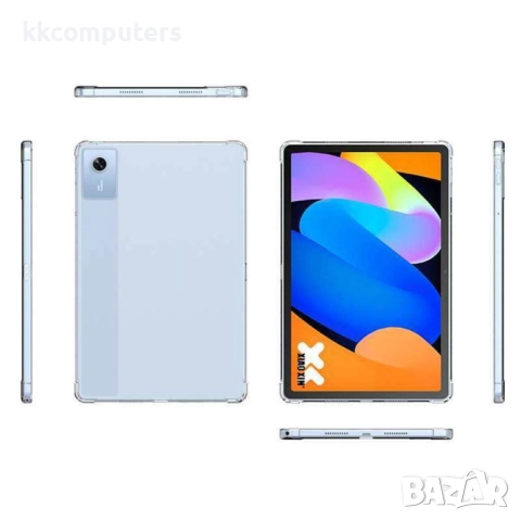 Защитен комплект за Lenovo Tab K11 Gen 2 / Lenovo Idea Tab- Прозрачен TPU калъф с Протектор за екран, снимка 6 - Калъфи, кейсове - 52224382
