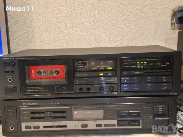 AIWA AD-WX727E/JVC AX-211BK/ONKYO TA-2330/Hitachi TRK-5664E/PIONEER PD-103, снимка 8 - Аудиосистеми - 54205669