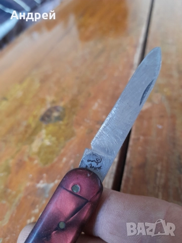 Стар джобен нож,ножче,ножка #164, снимка 5 - Други ценни предмети - 52946591