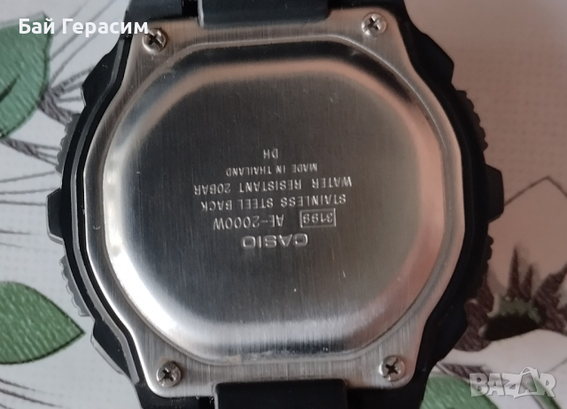 casio АЕ-2000W часовник Касио , снимка 5 - Мъжки - 45012352