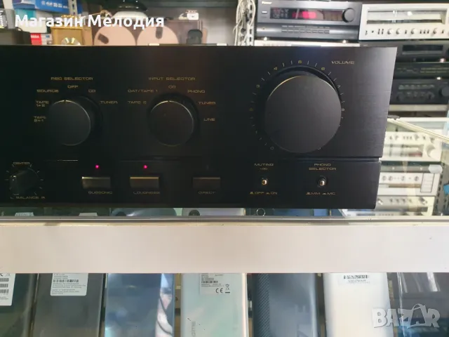 Усилвател Pioneer A-443 Две по 80 вата на 4 ома. В отлично техническо и визуално състояние., снимка 5 - Ресийвъри, усилватели, смесителни пултове - 47218133