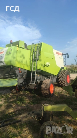 Зърно комбайн Клас Лексион 670 Монтана 4х4, снимка 2 - Селскостопанска техника - 54118421
