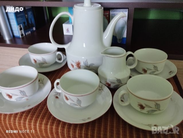 Ретро порцеланов сервиз за чай или кафе , снимка 1 - Сервизи - 45236619