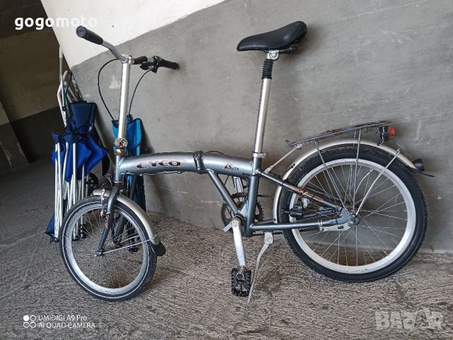 двойно сгъваемо алуминиево колело CYCO®, MADE IN GERMANY, сгъваем велосипед, пони, балканче, снимка 2 - Велосипеди - 46190195