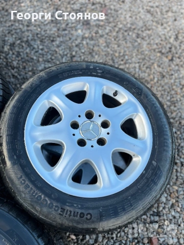 ⭐ Оригинални джанти Mercedes с гуми – отлични!, снимка 6 - Гуми и джанти - 53057512