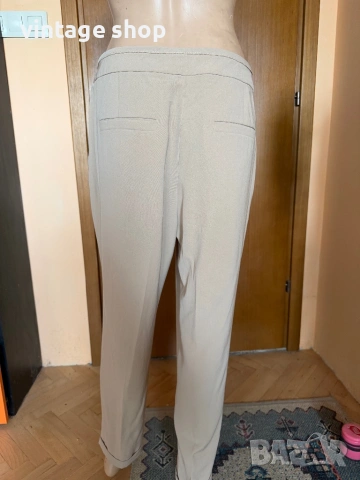 Панталон екрю Marc Cain, размер 4(L), снимка 6 - Панталони - 53934739