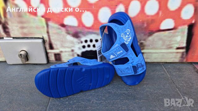 Английски детски оригинални сандали-ADIDAS DISNEY, снимка 3 - Детски сандали и чехли - 45496377