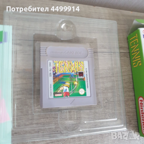 GAMEBOY Nintendo 1990 Тенис игра, снимка 2 - Игри за Nintendo - 51655384