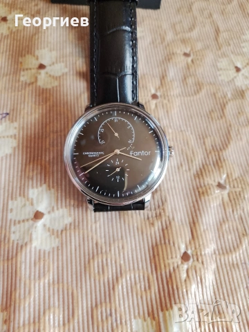 Мъжки елегантен часовник Fantor, снимка 4 - Мъжки - 53657277