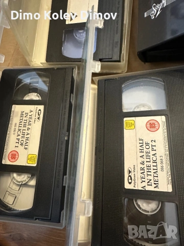 Metallica Видео Колекция VHS HiFi Stereo, снимка 4 - Други музикални жанрове - 53754309