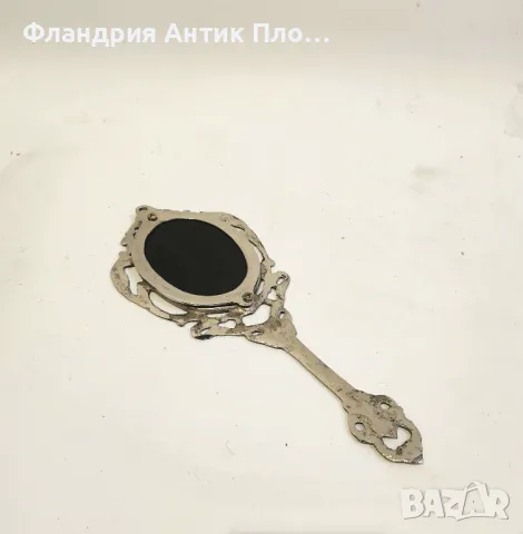 Декоративно ръчно огледало от метал, снимка 3 - Декорация за дома - 49648793