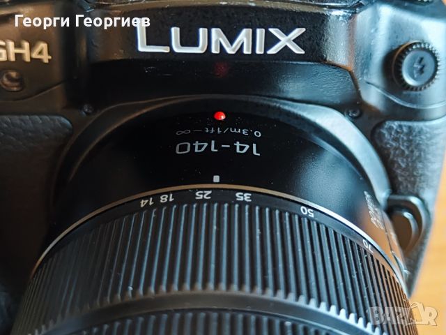 Panasonic Lumix GH4 с обектив 14-140, снимка 1 - Фотоапарати - 45872646