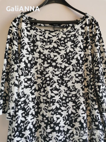 СТРАХОТНА ЕФЕКТНА И ЕЛЕГАНТНА РОКЛЯ 3XL-4XL, снимка 6 - Рокли - 50926998