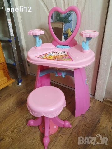 Детска тоалетка със столче и количка за кукли, снимка 4 - Кукли - 50506871