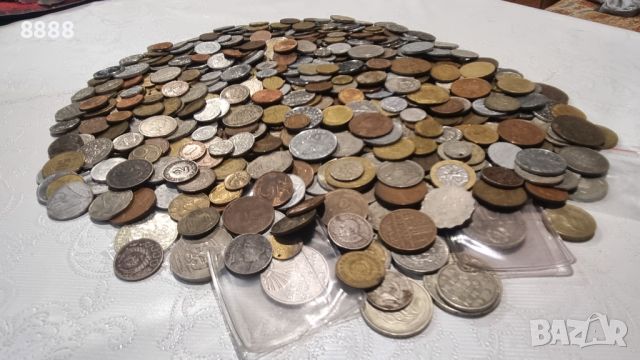 Голям лот от стари монети , снимка 3 - Нумизматика и бонистика - 45657073