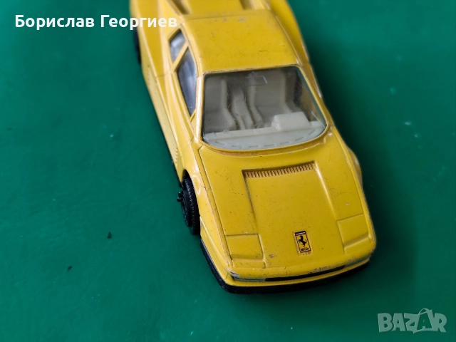 Количка burago ferrari testarossa 1/43 1984 г, снимка 4 - Колекции - 52614410