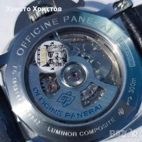 Мъжки луксозен часовник Panerai LUMINOR Composite, снимка 10 - Мъжки - 47184693