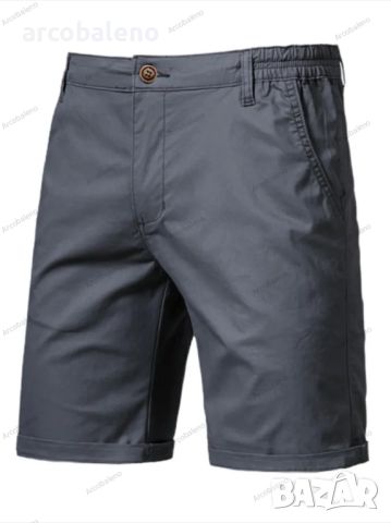 Мъжки летни памучни ежедневни къси панталони, 11цвята , снимка 8 - Къси панталони - 46448874