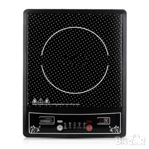 Единичен индукционен котлон Cheffinger CF IND200 2000W, снимка 6 - Друга електроника - 51975808