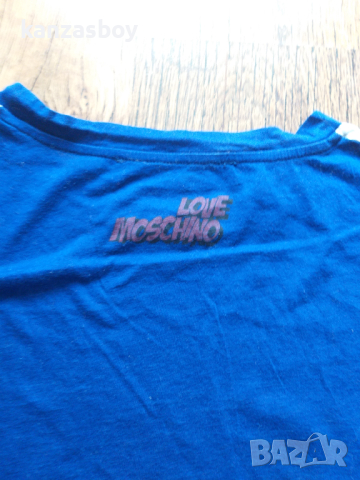 Love Moschino - страхотна дамска тениска , снимка 7 - Тениски - 45039301
