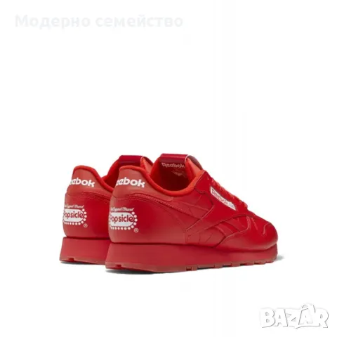 Унисекс маратонки REEBOK x Popsicle Classic Leather Shoes Red, снимка 3 - Маратонки - 48816474