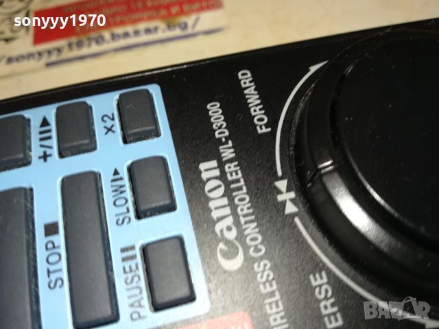 CANON WL-D3000 REMOTE CONTROL-SWISS 1704241151, снимка 12 - Други - 45315873