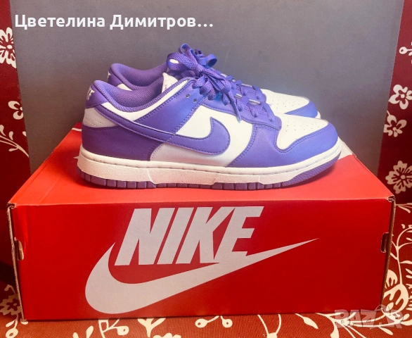 Оригинални дамски маратонки Nike dunk 1 low