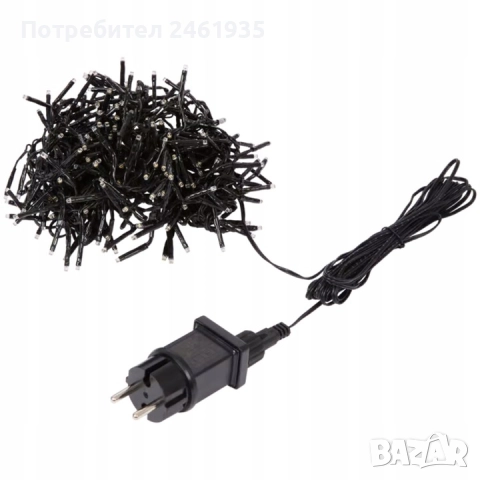 Декоративно коледно LED осветление, 336 х LED, 6м, снимка 2 - Лед осветление - 52018683