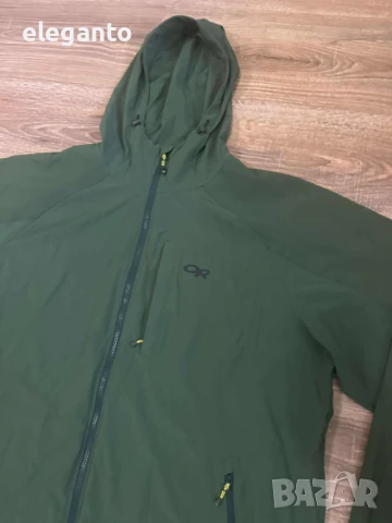 Мъжко яке Outdoor Research Dryline Windbreaker Rain  , XXL размер, снимка 3 - Якета - 50972864
